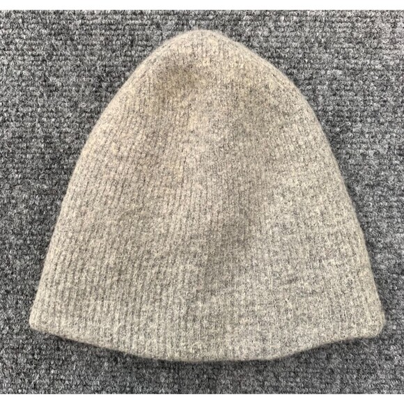 J Crew Kids Beanie Girls One Size Ribbed Knit Brushed Plush Hat Winter Cap - Picture 1 of 4